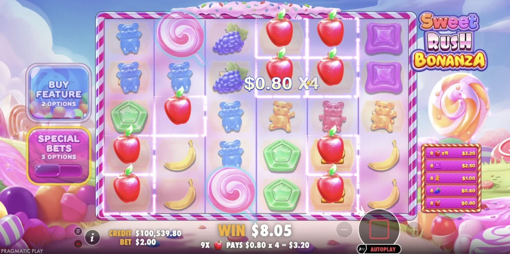Sweet Rush Bonanza Slot