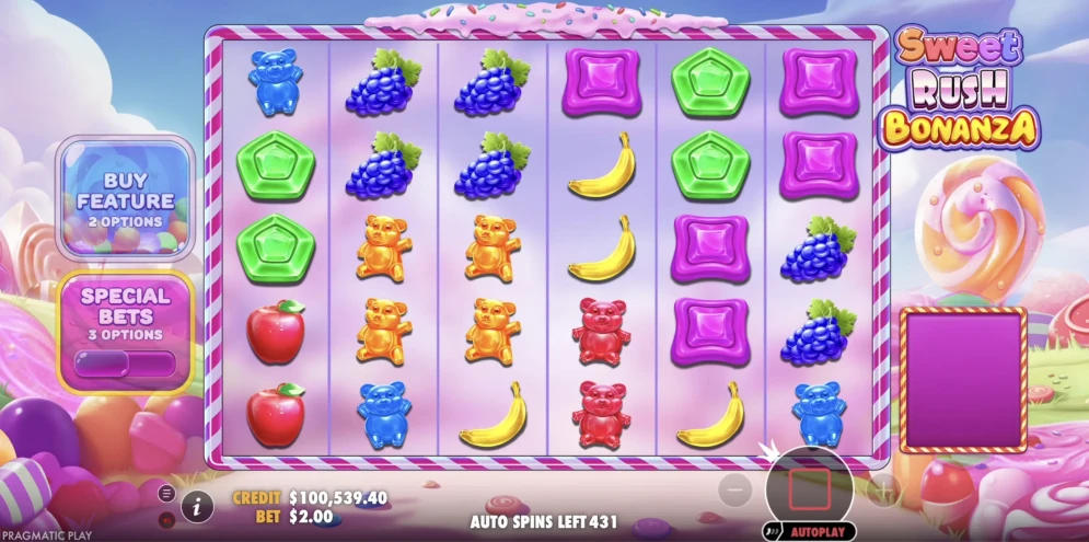 Sweet Rush Bonanza Slot